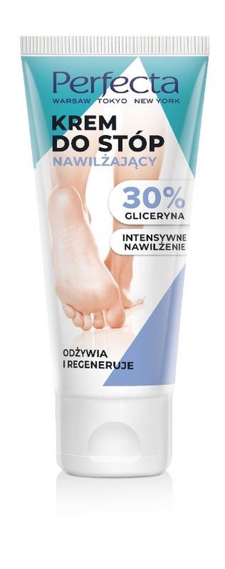 Perfecta, krem do stóp nawilżający, 30% gliceryna, 80 ml