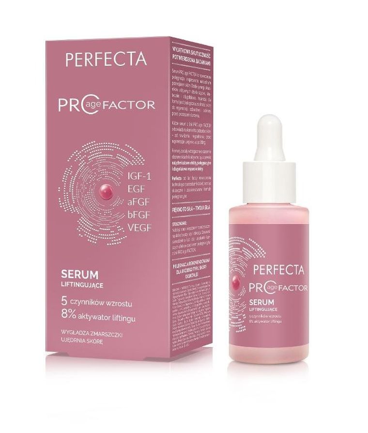 Perfecta, Pro Age Factor, serum liftingujące, 30 ml