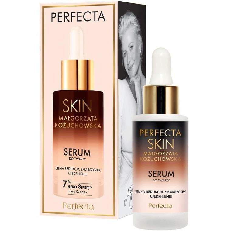Perfecta, Skin Małgorzata Kożuchowska, ujędrniające serum do twarzy, 30 ml