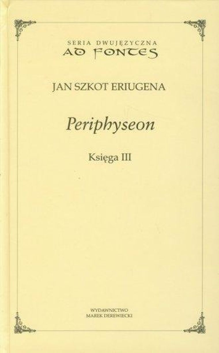 Periphyseon. Księga 3