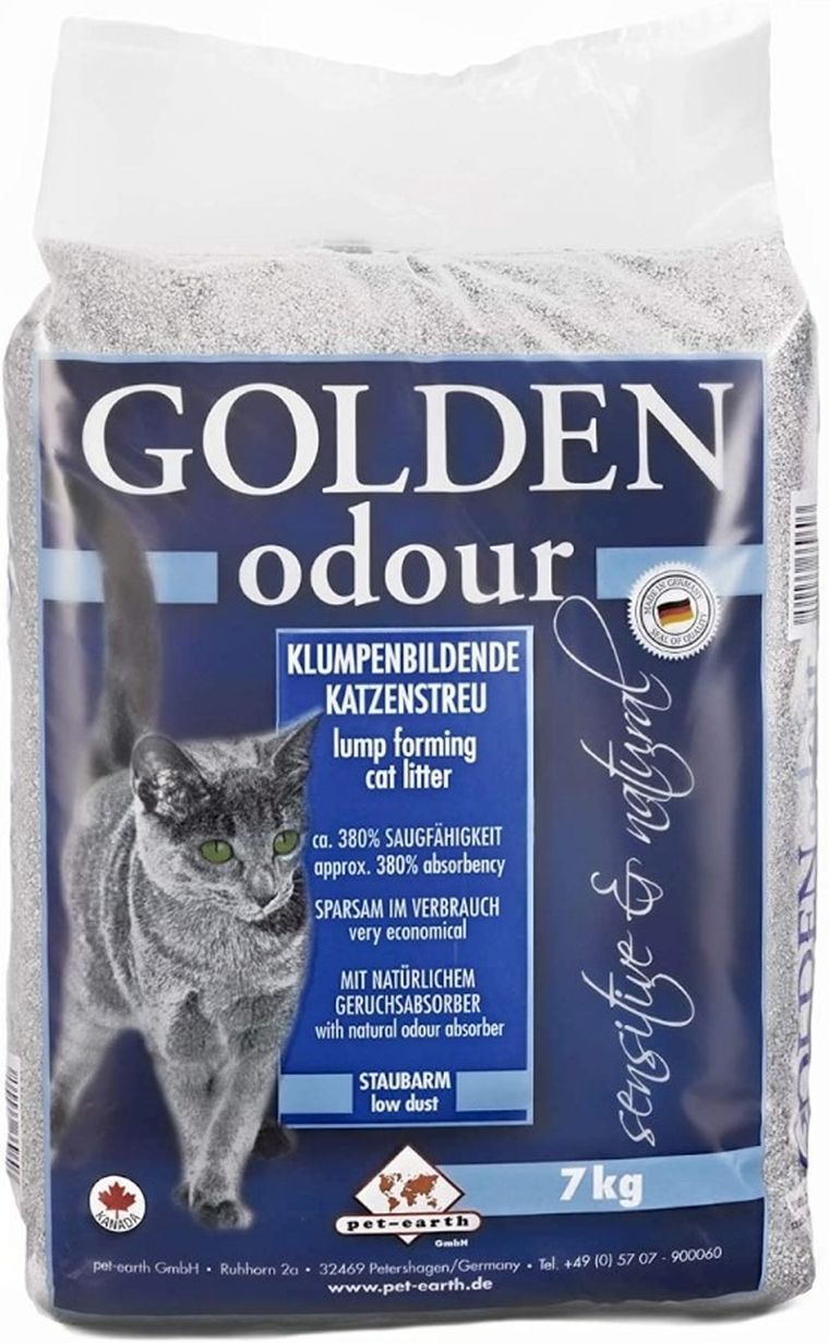 Pet Earth, Golden Odour, żwirek bentonitowy, 7 kg