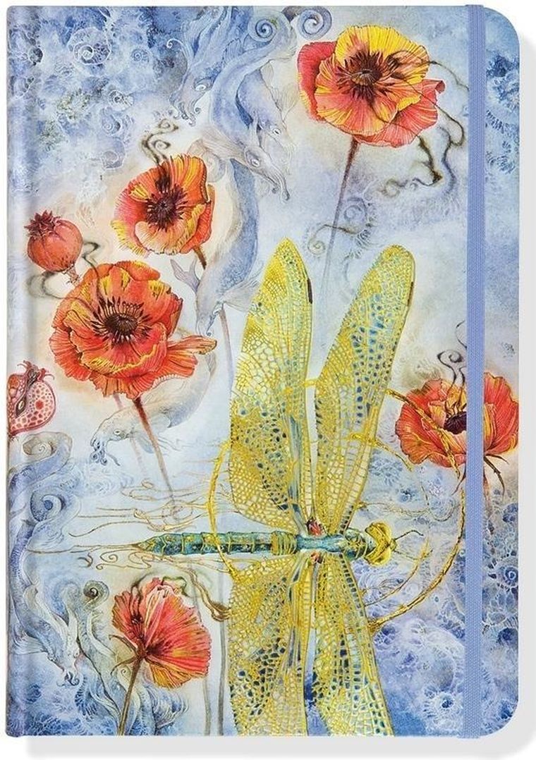 Peter Pauper Press, notatnik mini, Indygo Ważka, 1 szt.