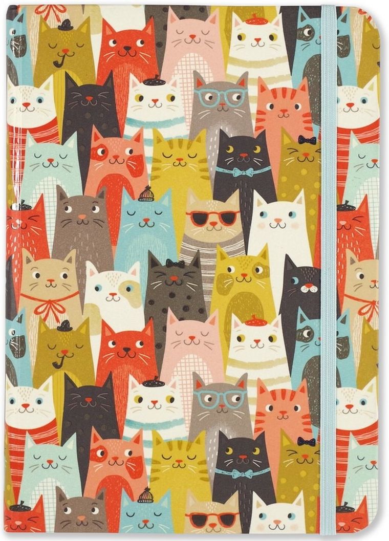 Peter Pauper Press, notatnik mini, koty, 1 szt.