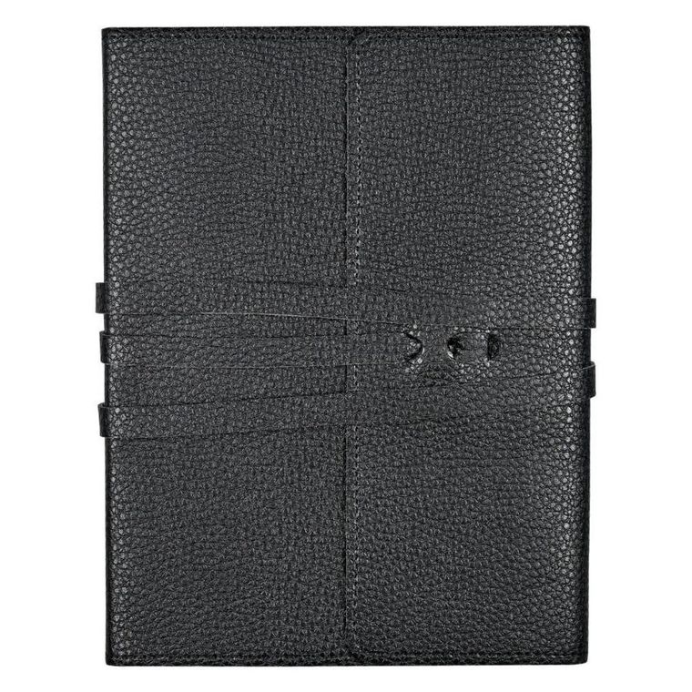 Peter Pauper Press, notatnik wiązany ze sztucznej skóry, czarny