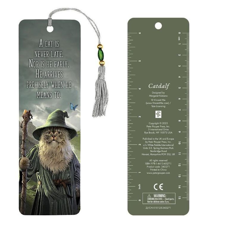 Peter Pauper Press, zakładka do książki, Catdalf