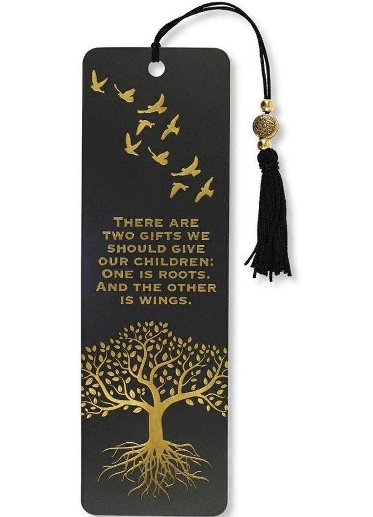 Peter Pauper Press, zakładka do książki, Korzenie i skrzydła