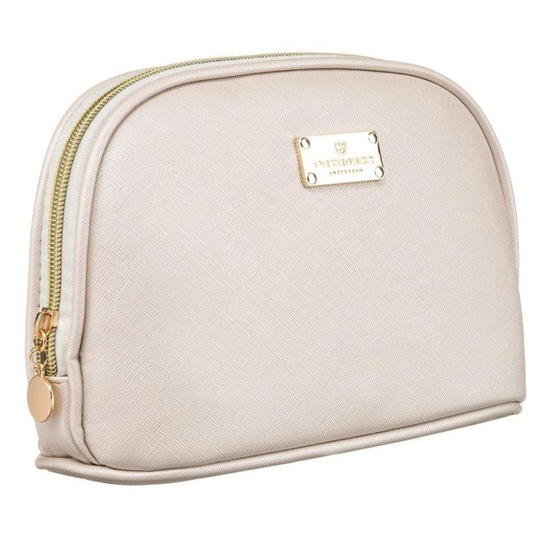 Peterson, kosmetyczka, 1-komorowa, beżowa