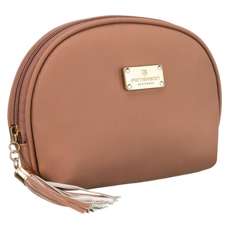 Peterson, kosmetyczka, 1-komorowa, beżowa