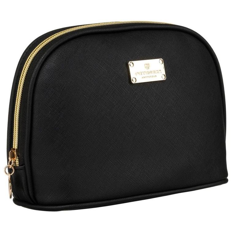 Peterson, kosmetyczka, 1-komorowa, czarna