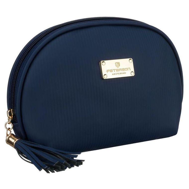 Peterson, kosmetyczka, 1-komorowa, granatowa