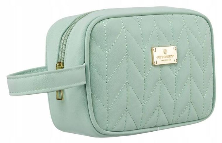 Peterson, kosmetyczka kompaktowa, miętowa