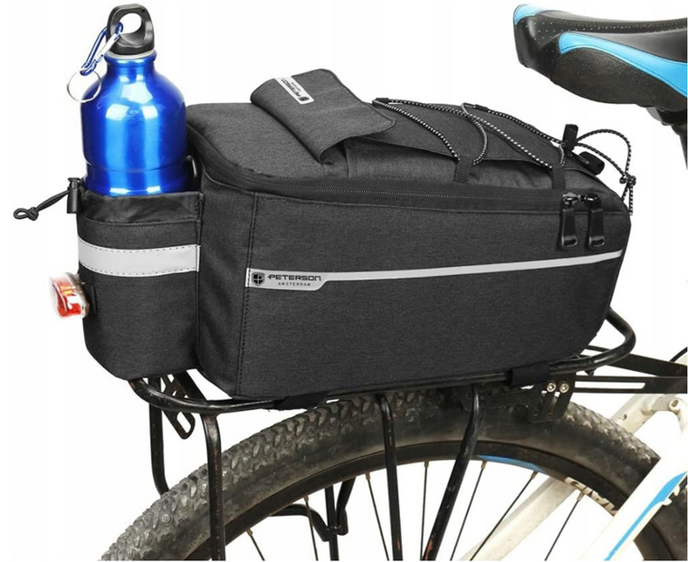 Peterson, sakwa rowerowa na bagażnik