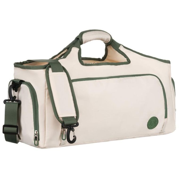 Peterson, torba podróżna, beżowo-zielona