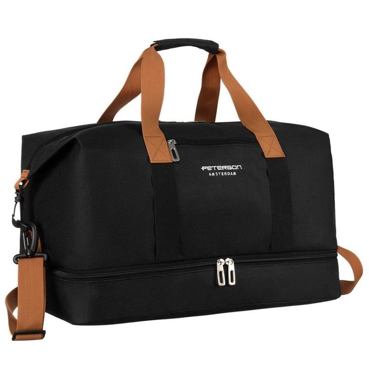 Peterson, torba podróżna, czarna