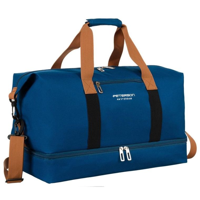 Peterson, wodoodporna torba podróżna, granatowa