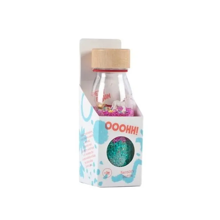 Petit Boum, butelka obserwacyjna, jednorożec