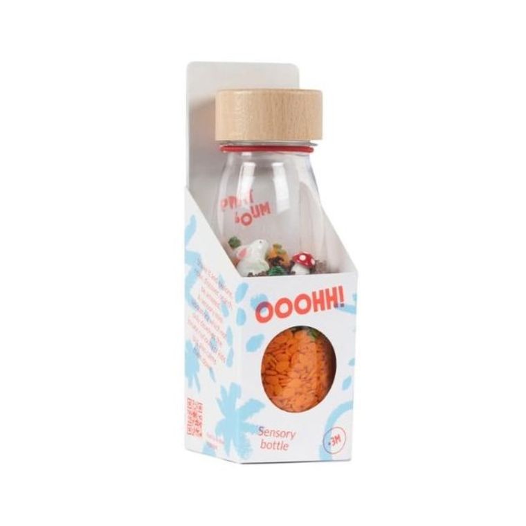 Petit Boum, butelka obserwacyjna, królik