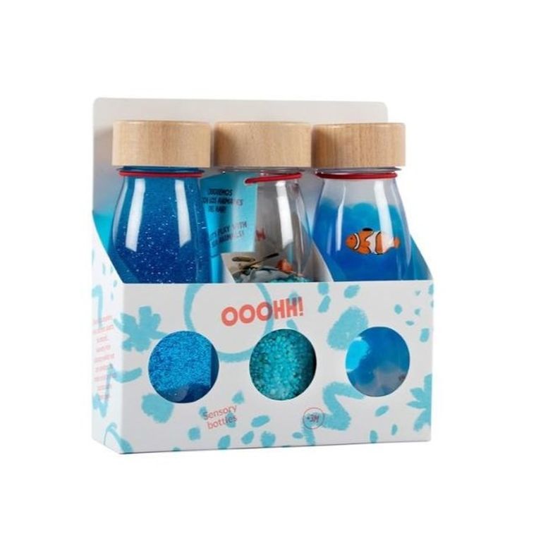 Petit Boum, Chwila relaksu, butelki sensoryczne, 3 szt.