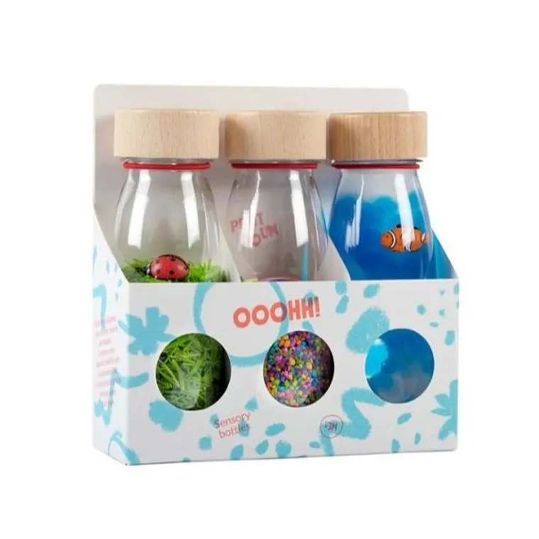 Petit Boum, Eko, butelki obserwacyjne, 3 szt.