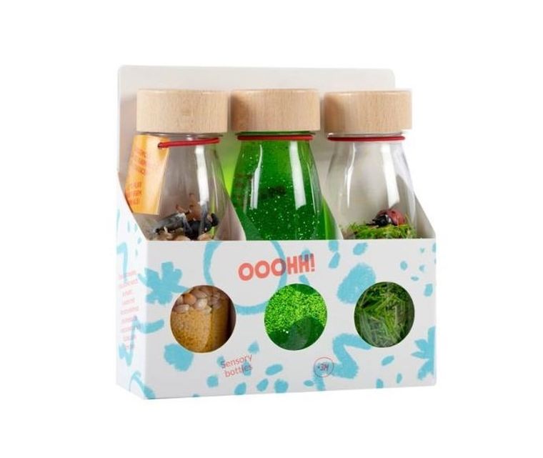 Petit Boum, Życie, butelki sensoryczne, 3 szt.