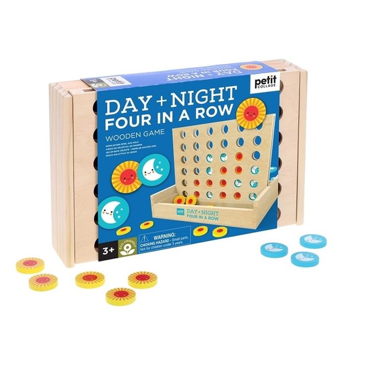 Petit Collage, Cztery w Rzędzie, Dzień i Noc, gra familijna