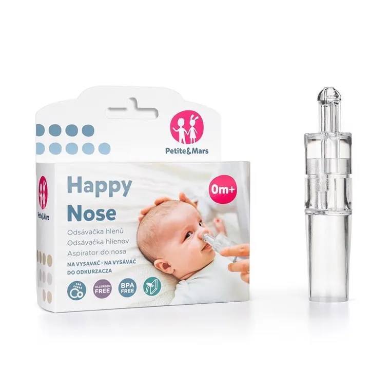 Petite&Mars, Happy Nose, aspirator do nosa, 0m+