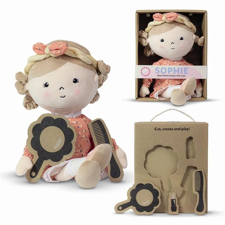 Petite&Mars, Sophie, lalka szmaciana, 35 cm