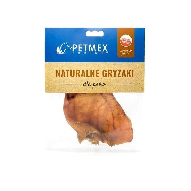 Petmex, gryzak dla psów, ucho wieprzowe, 40g, 1 szt.