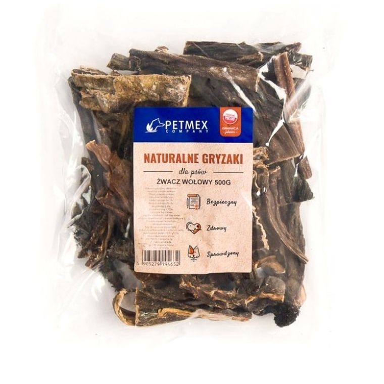 Petmex, gryzak dla psów, żwacz wołowy, 500g
