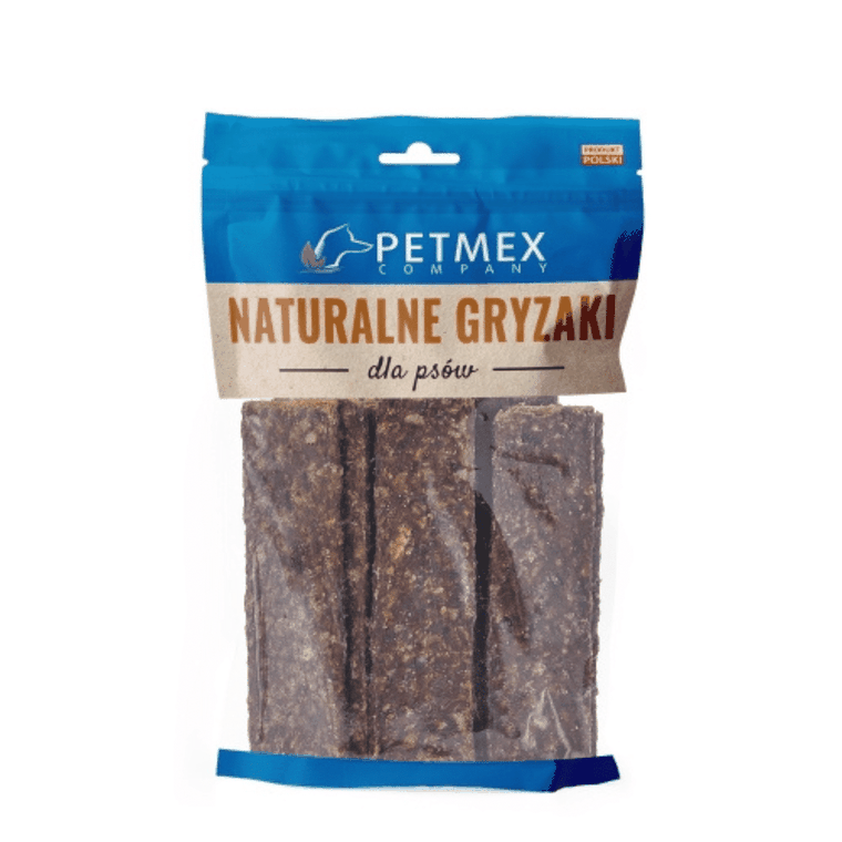 Petmex, paski z jelenia, przysmak dla psa, 200g