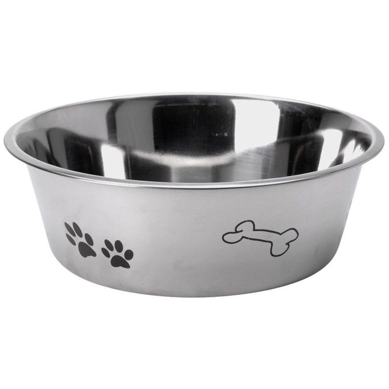 Pets Collection, miska stalowa dla psa, 24,5 cm, 2,4l