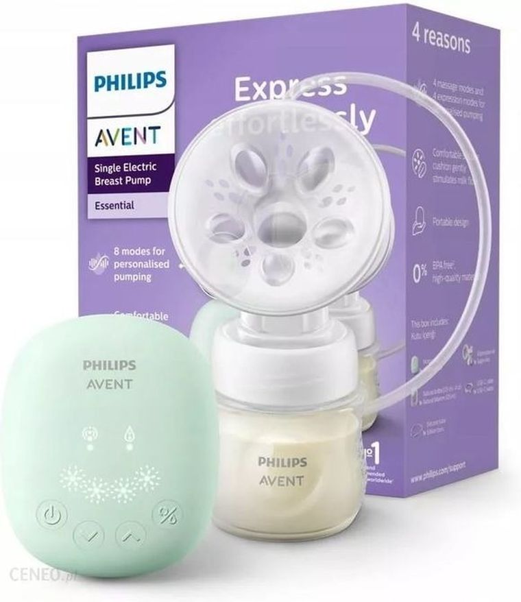 Philips Avent, Express Effortlessly, laktator elektryczny, essential, SCF323/11