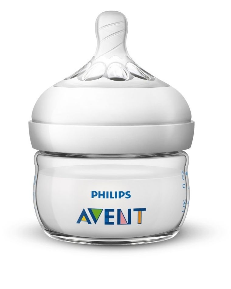 Philips Avent, Natural 2.0, butelka, BPA Free, 60 ml