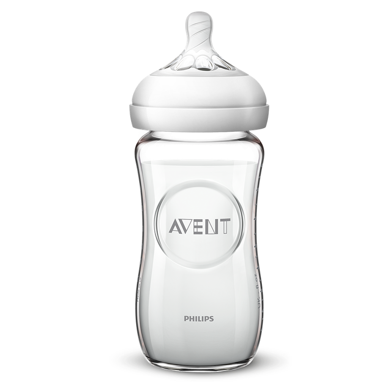 Philips Avent, Natural 2.0, butelka szklana, 240 ml