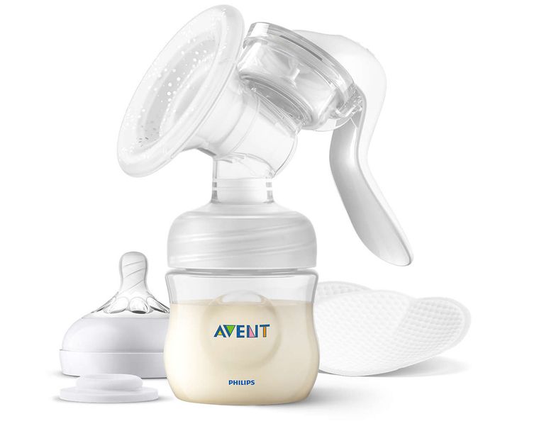 Philips Avent, Natural Motion SCF430/10, laktator ręczny z butelką