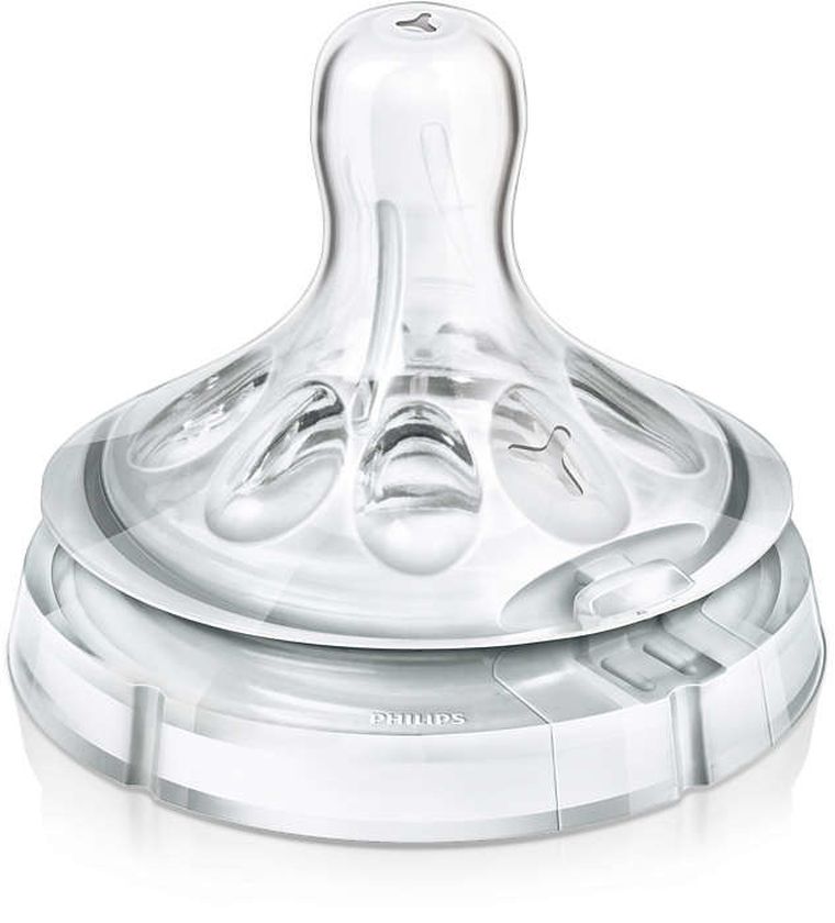 Philips Avent, Natural, smoczek do gęstych pokarmów, 6m+, 2 szt.