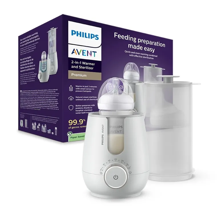 Philips Avent, podgrzewacz, sterylizator do butelek, 6w1