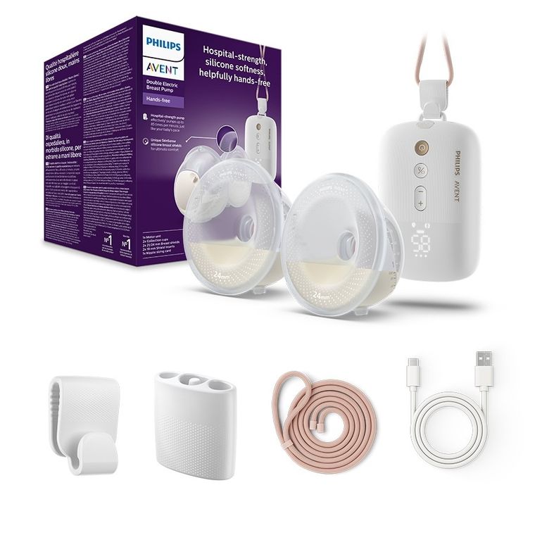 Philips Avent, SCF532/11, laktator elektryczny, podwójny, Hands-Free