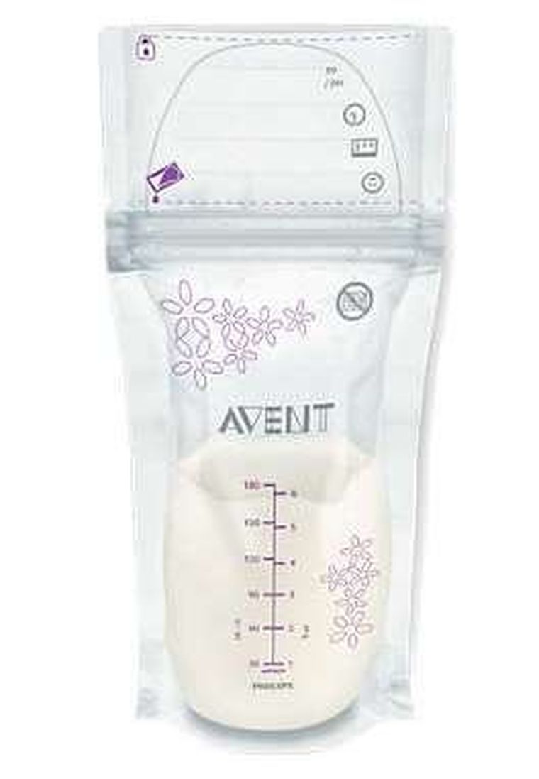 Philips Avent, Torebki do przechowywania pokarmu, 180 ml, 25 szt.