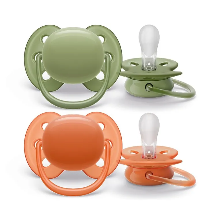 Philips Avent, Ultra Soft, smoczek uspokajający, 18m+, 2 szt.