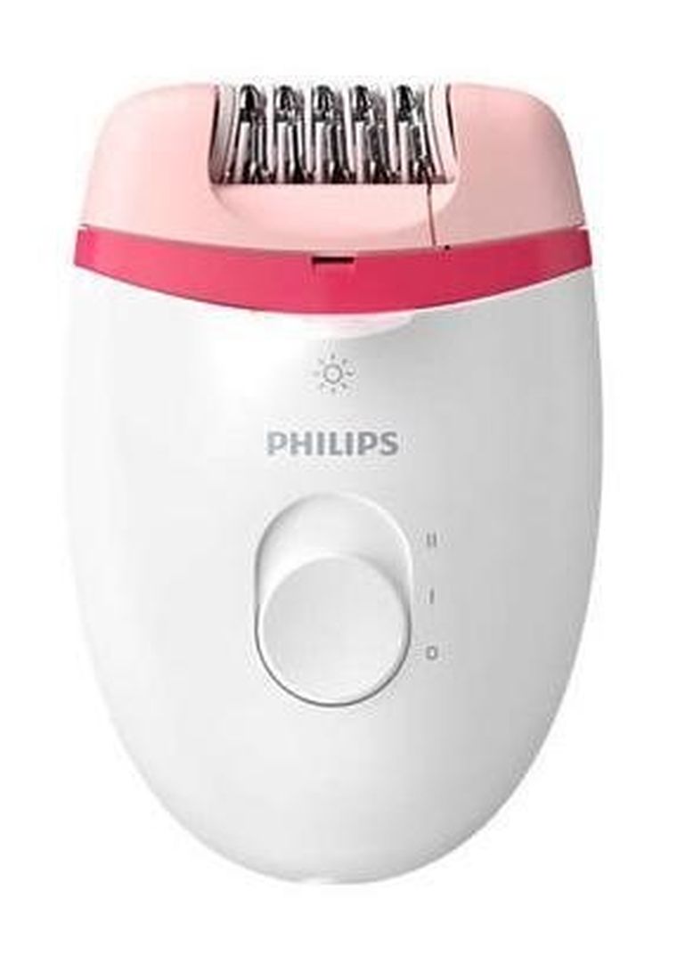 Philips, depilator z dyskami, Satinelle, BRE255/00, biały