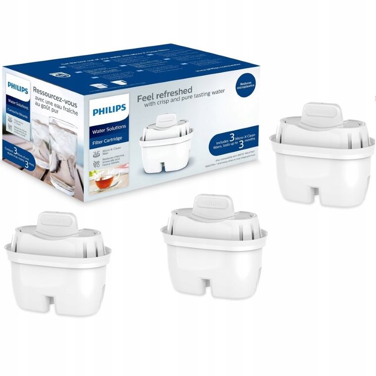 Philips, filtr do dzbanka, 3 szt.