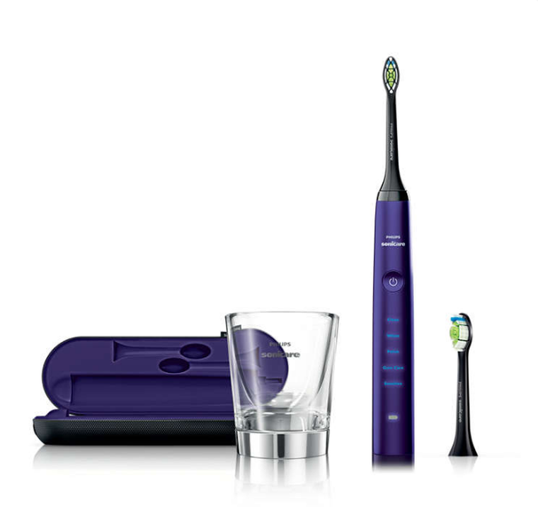 Philips, Sonicare DiamondClean, szczoteczka soniczna, amethyst edition, HX9372/04