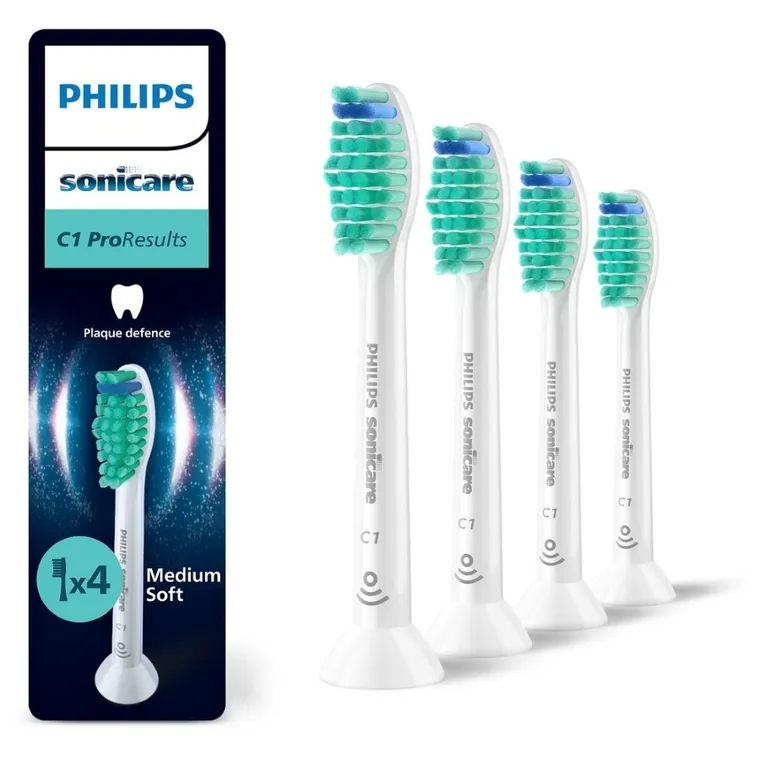 Philips, Sonicare, ProResults Standard, końcówki do szczoteczki, 4 szt., HX6014/87