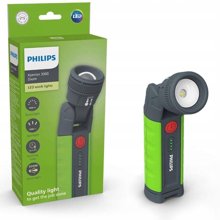 Philips, Xperion 3000 Zoom, lampa warsztatowa LED, 1000 lm