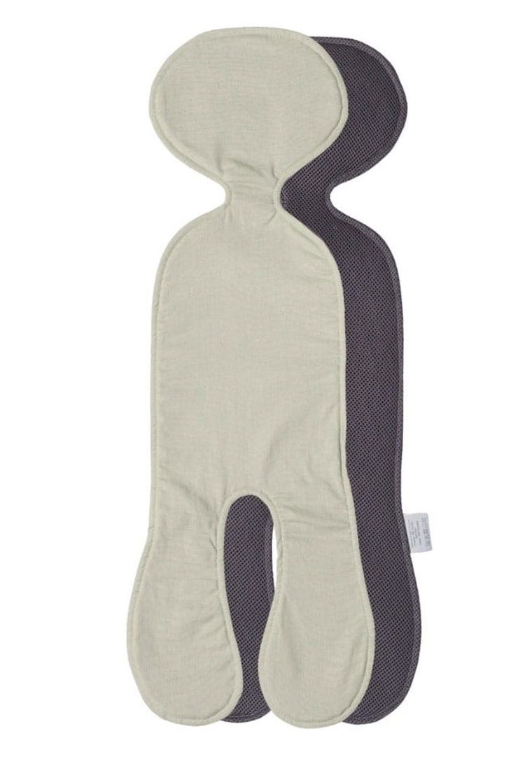 Piapimo, lniana wkładka antypotowa do fotelika samochodowego, oliwkowy, 9-18 kg