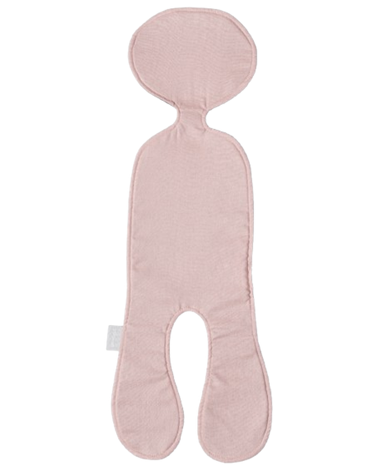 Piapimo, lniana wkładka antypotowa do fotelika samochodowego, róż, 0-13 kg