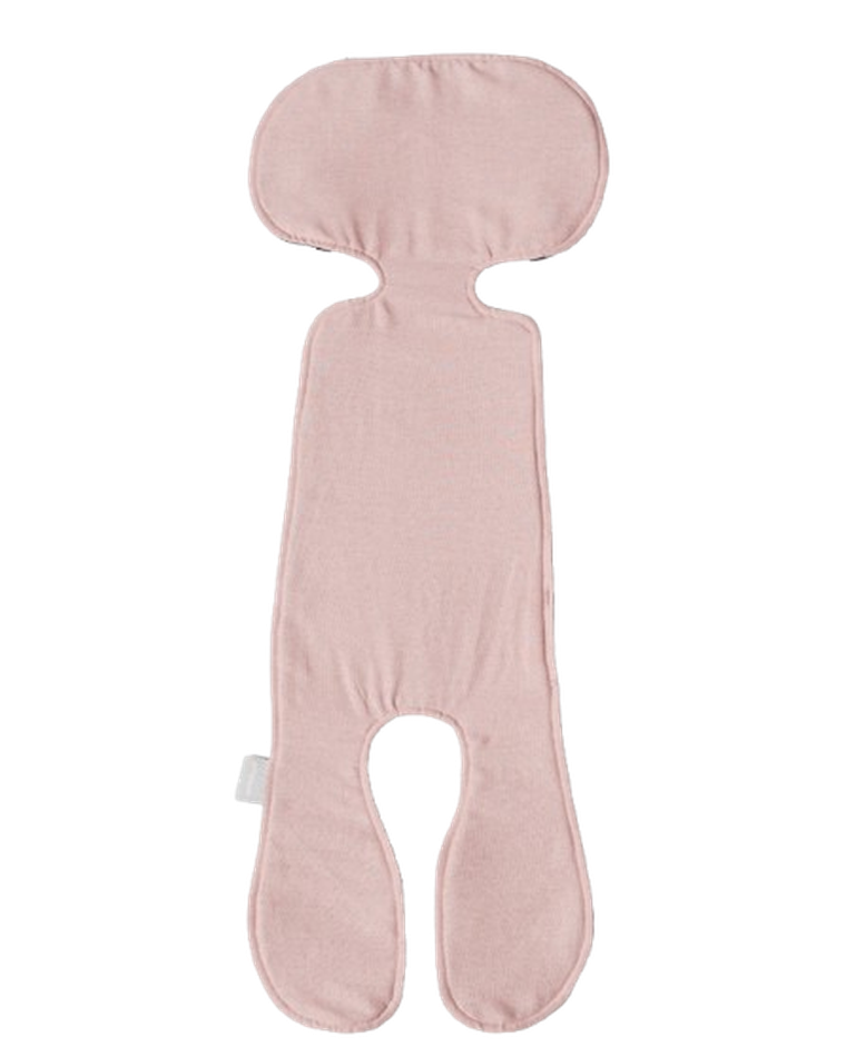 Piapimo, lniana wkładka antypotowa do fotelika samochodowego, róż, 9-18 kg