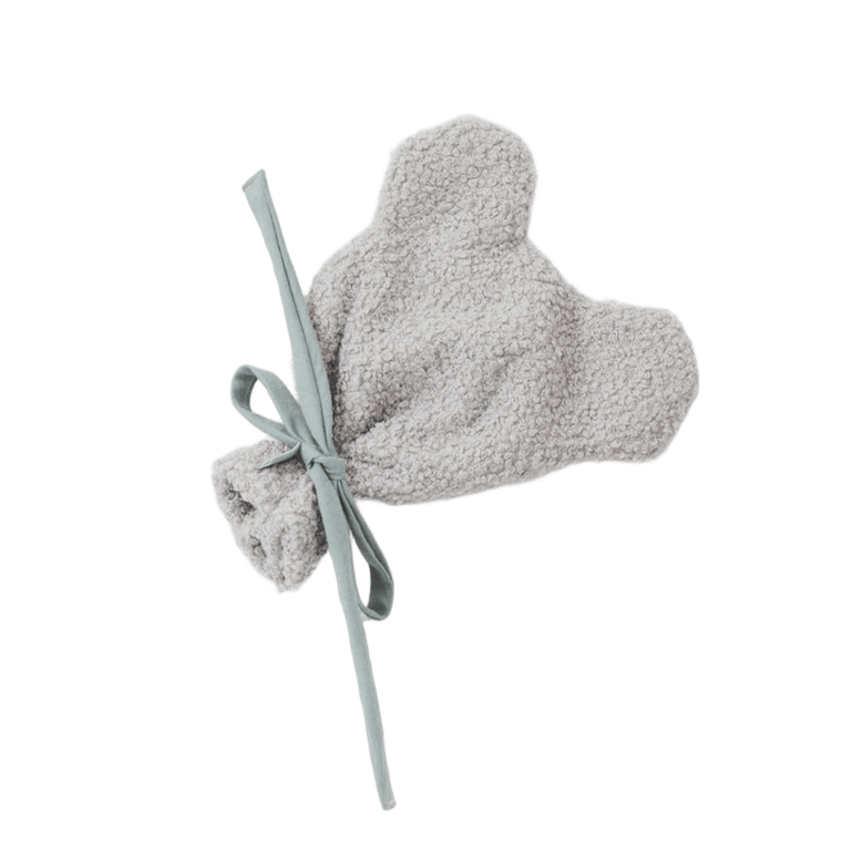 Piapimo, Miś Teddy, termofor z pestkami wiśni, szary