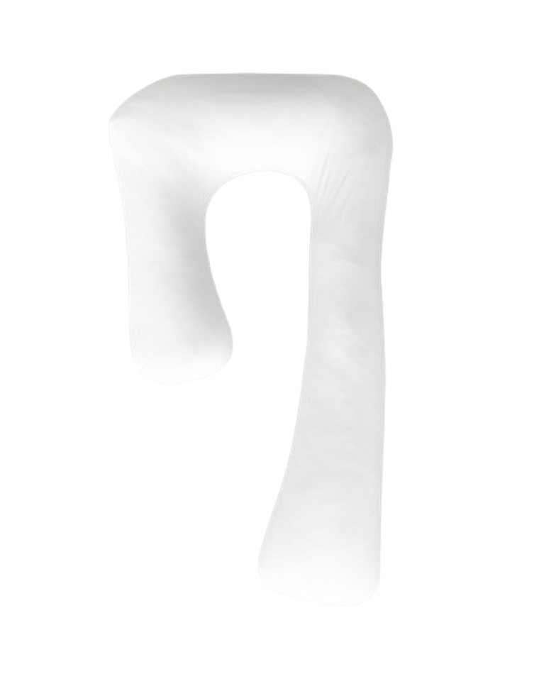 Piapimo, poduszka ciążowa do spania, typ 7, jersey, off white